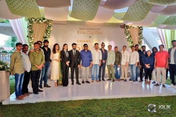 Ram Charan and Shankar Movie Launch Photos